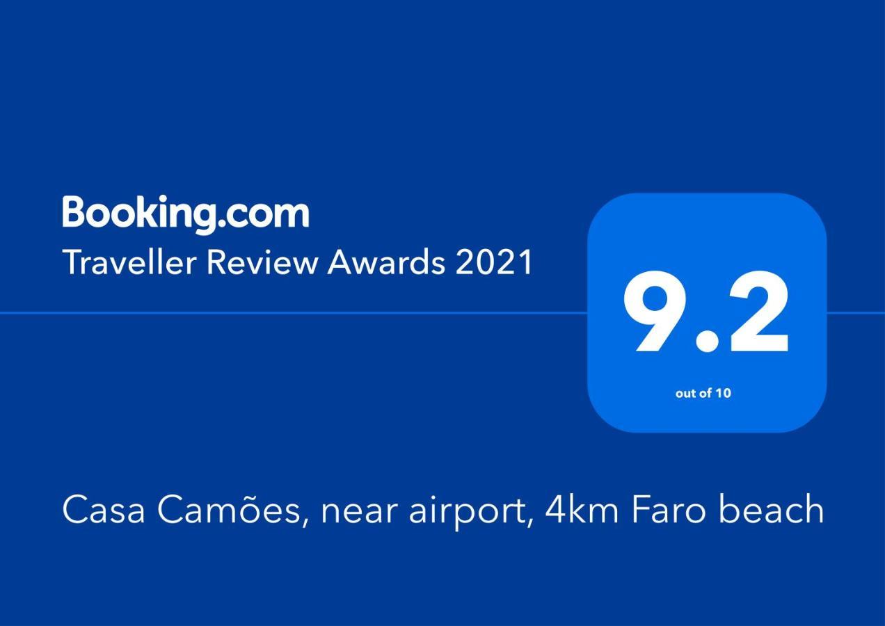 Casa Camoes, Near Airport, 4Km Faro Beach Apartment Luaran gambar